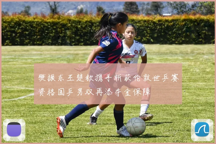 樊振东王楚钦携手斩获伦敦世乒赛资格国乒男双再添夺金保障